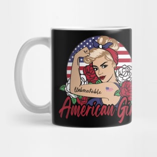 American girl Mug